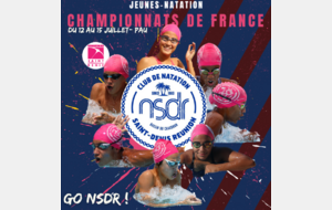 Championnats de France Jeunes - Pau 12 au 15 juillet 2022