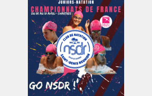 [NATATION COURSE] Championnats de France Juniors du 05 au 10/04