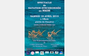 Spectacle de Natation synchronisée