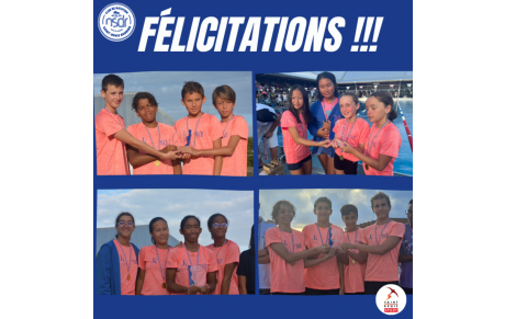 [NATATION COURSE] Résultats Interclubs Avenirs et Jeunes